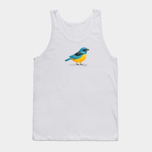 Blue and Yellow Tanager Tank Top